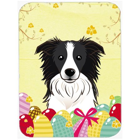 CAROLINES TREASURES Border Collie Easter Egg Hunt Mouse Pad- Hot Pad or Trivet BB1923MP